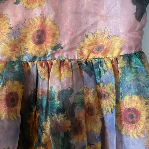 Selkie Monet Sunflower Dreamgirl Dress - Picture 4 of 13